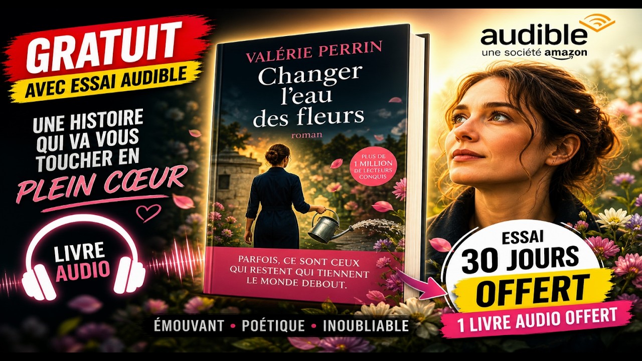 Changer l’eau des fleurs en audio gratuit 🎧