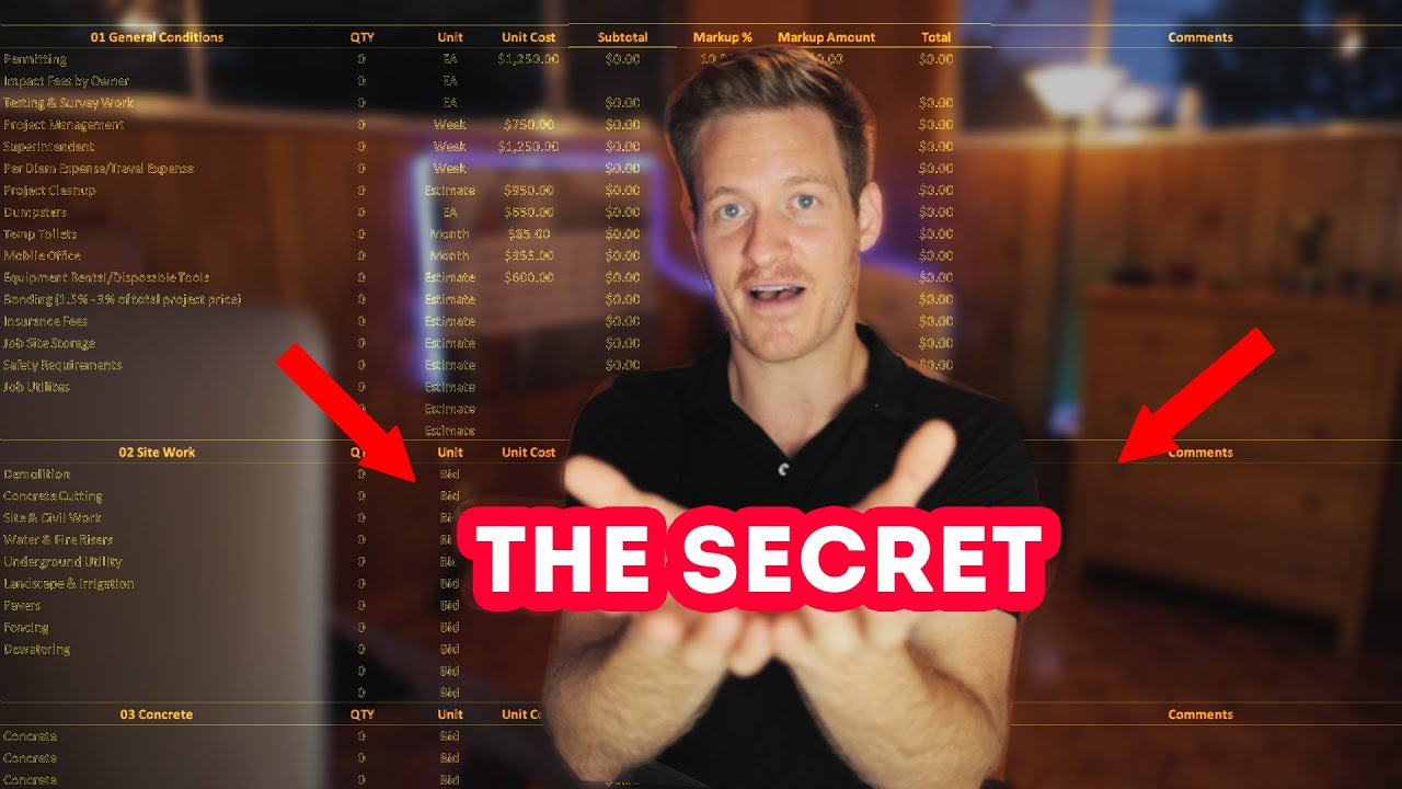 Master Construction Cost Estimation with Our Easy Excel Template 📊