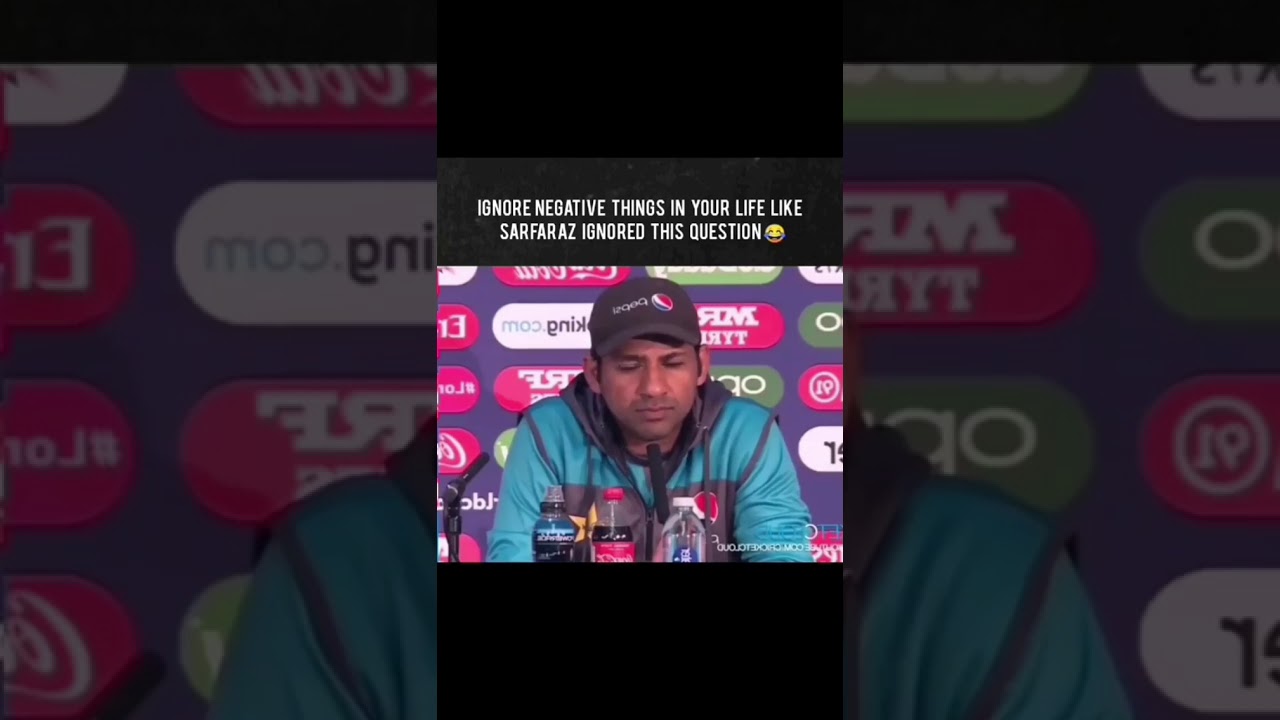 Hilarious Moments from Sarfaraz Ahmed's Press Conference π