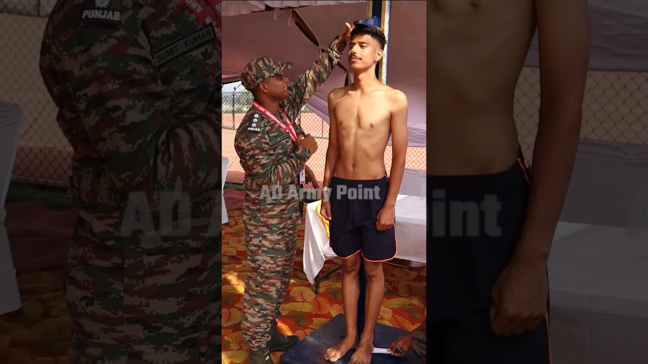 Agniveer Height Measurement | Army Height Measurement | Height Measurement | Indian Army Height
