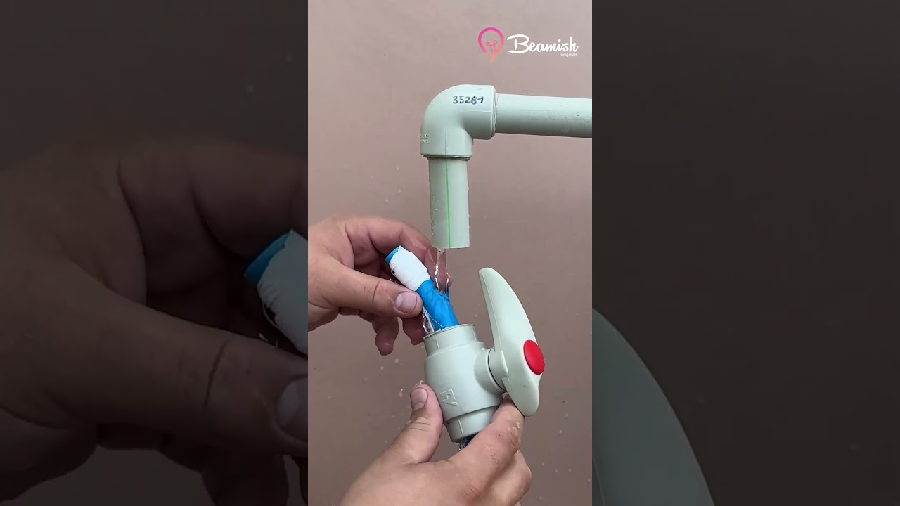 Install PVC Water Valve Without Turning Off Water 💧