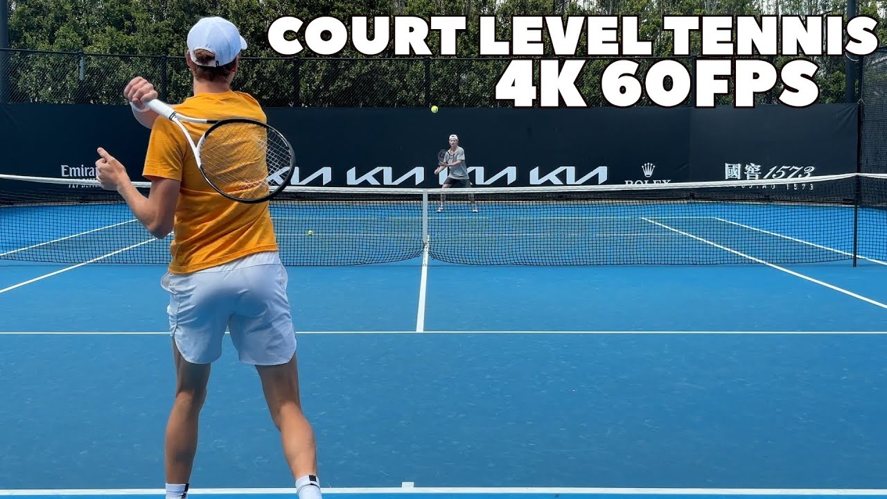 2024 Watch Jannik Sinner's Intense 2024 Practice Session 🎾 | 4K 60FPS Highlights