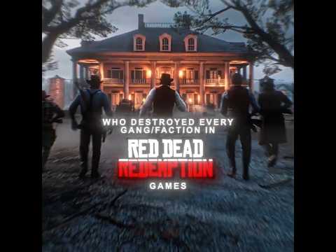Who Destroyed Every Red Dead Gang? [4K]😈🔥 | Red Dead Redemption #shorts