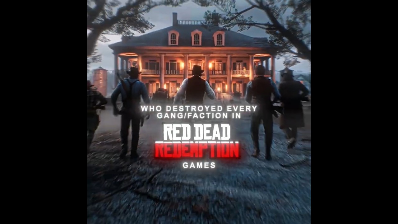 Red Dead Redemption: The Fate of Every Gang Revealed in 4K! ๐ฅ