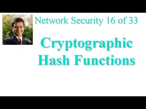 CSE571-11-11: Cryptographic Hash Functions