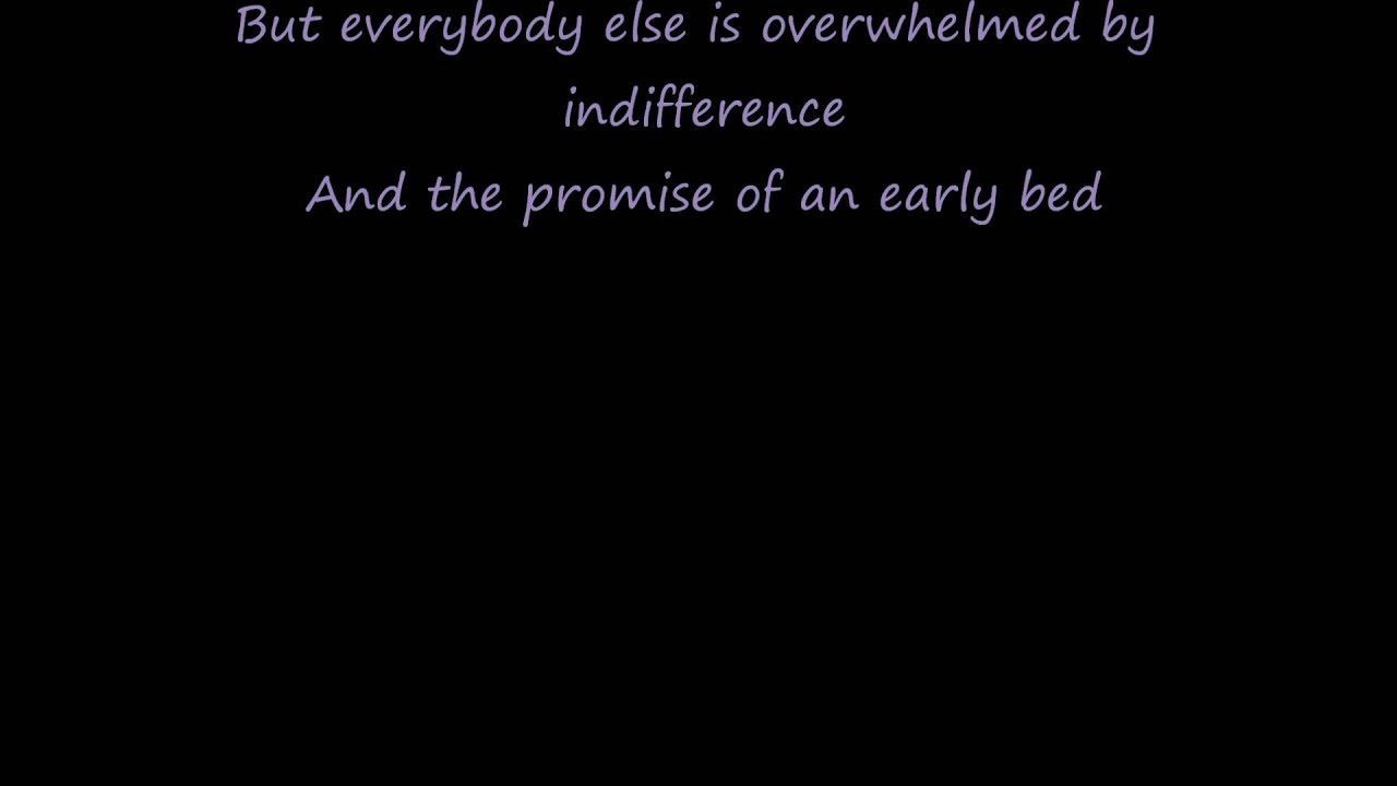 Elvis Costello - Radio Radio (Lyrics on Screen)