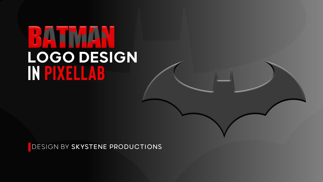 Create Batman Logo on Mobile with Pixellab π¦