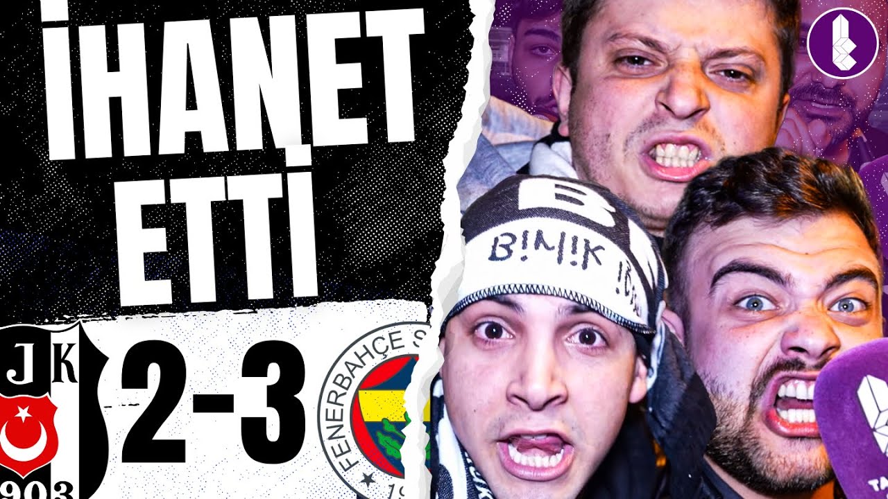 Fenerbahçe'yi Dirilten Kıyma Makinesi! Beşiktaş 2-3 Fenerbahçe Maç Özeti ⚽