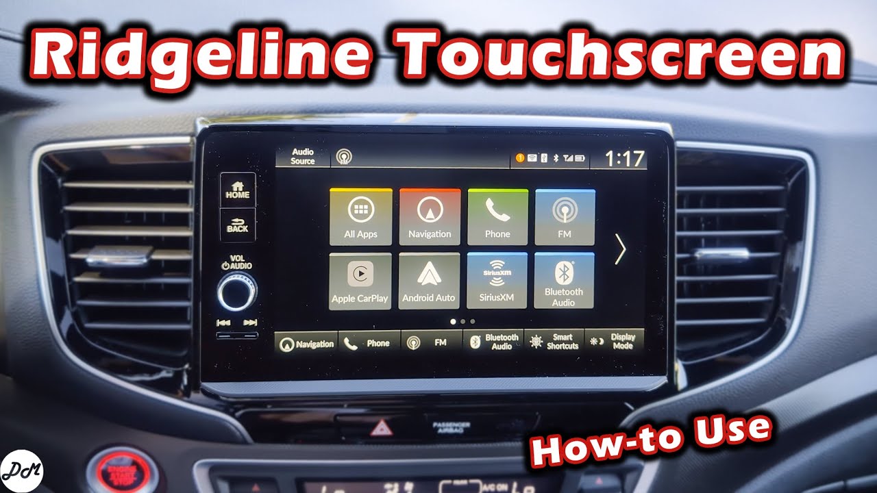 2024 Honda Ridgeline: 9" Touchscreen & CarPlay Demo