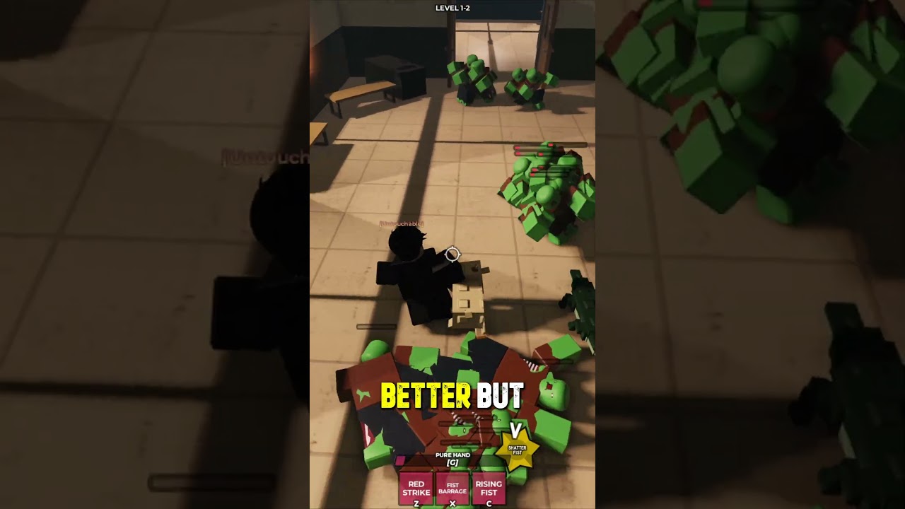 Pure Hand Max Ability in Roblox 🧟‍♂️