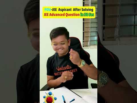 Solving JEE Adv question in 30 sec 🤣#jee #jee2024 #jeeadvanced #iitjee #meme #funny