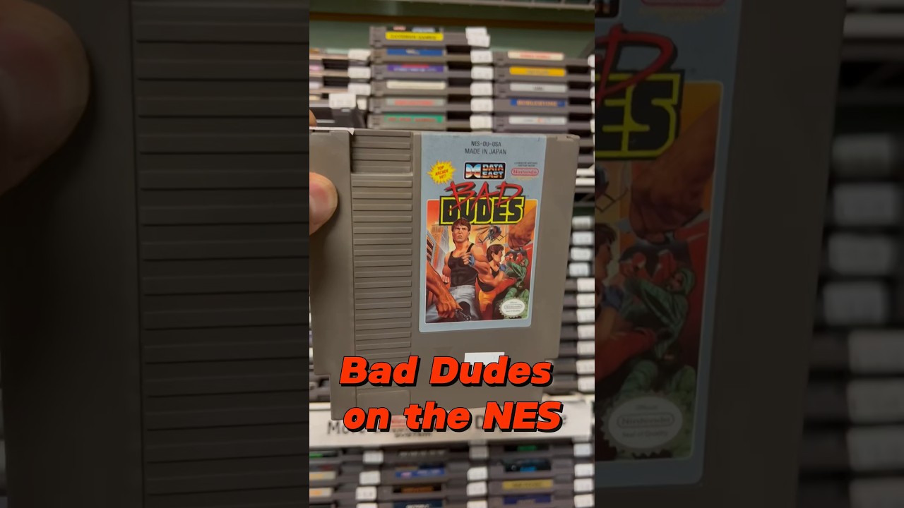 Who remembers playing Bad Dudes on the NES? #shorts