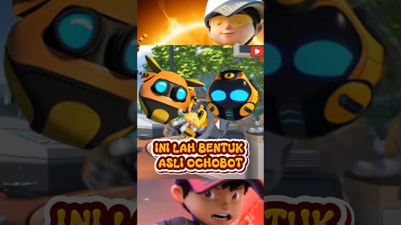 Unveiling the True Form of Ochobot in Boboiboy Galaxy! 🚀