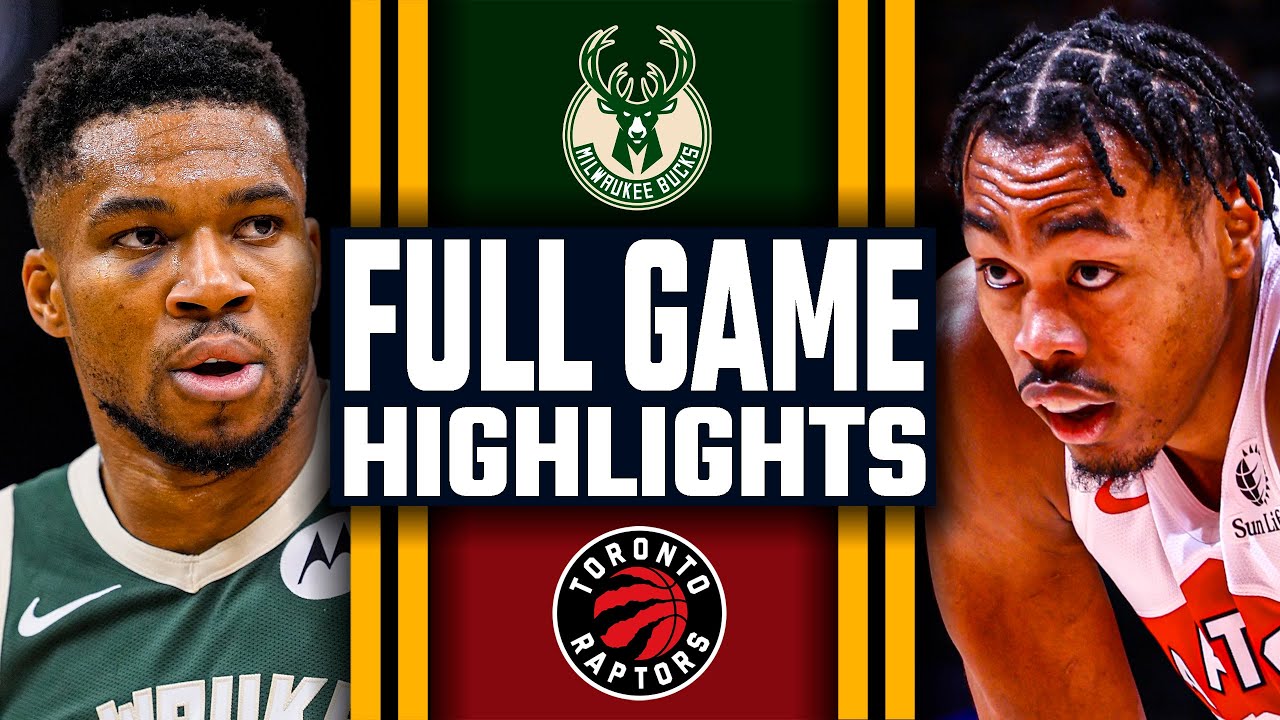 Milwaukee Bucks vs Toronto Raptors - Full Game Highlights | November 4, 2025 NBA Season in 4K