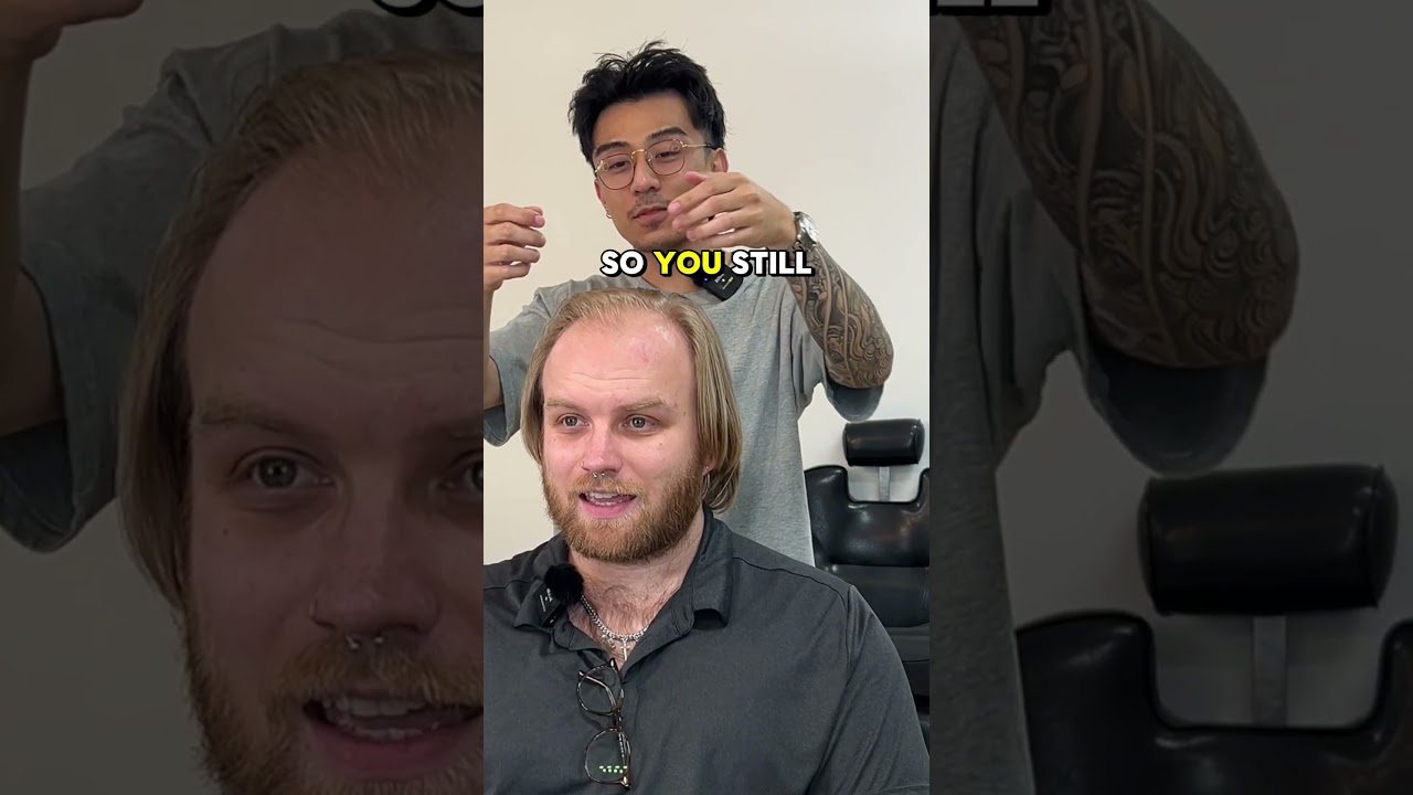 Wedding Hair: Textured Fringe for Receding Hairline ✂️