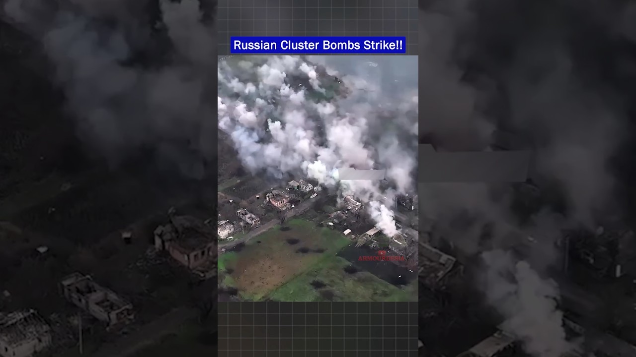 Russian Cluster Munition Strike Hits Pokrovsk 🚀
