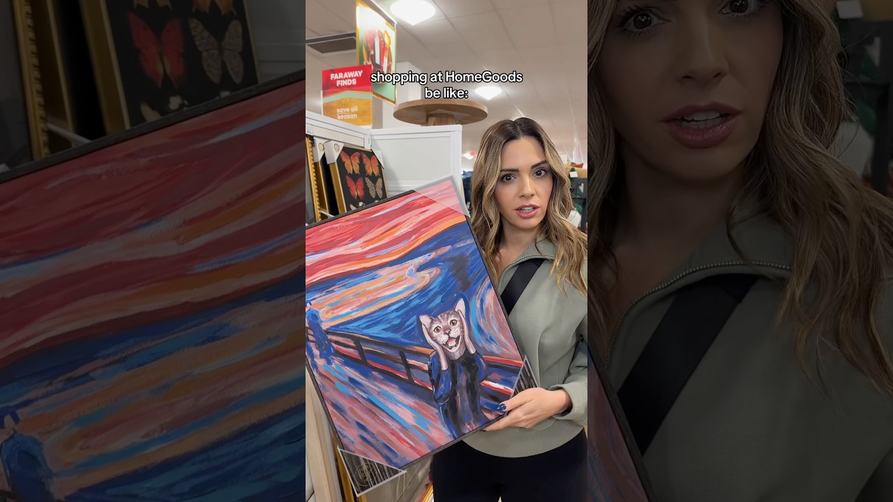 Shopping at @homegoods with Sister 🛍️