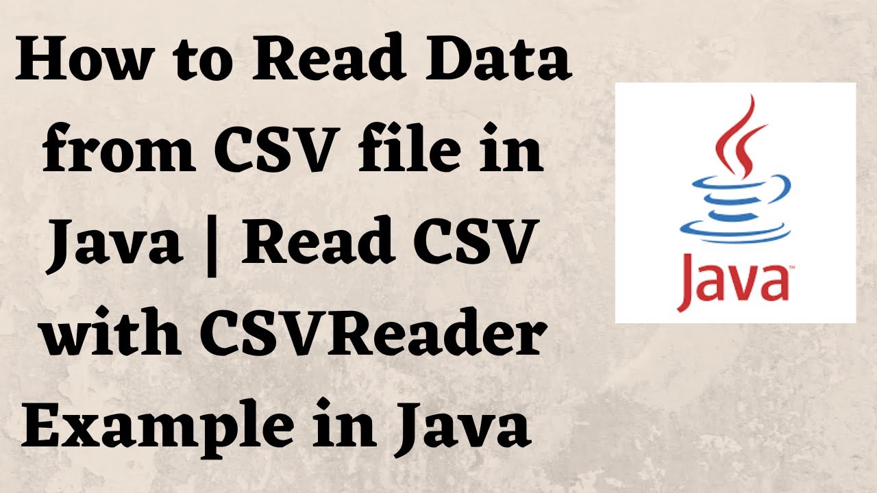 Read CSV Data in Java with CSVReader 📄