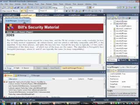 Software Encryption with ASP.NET