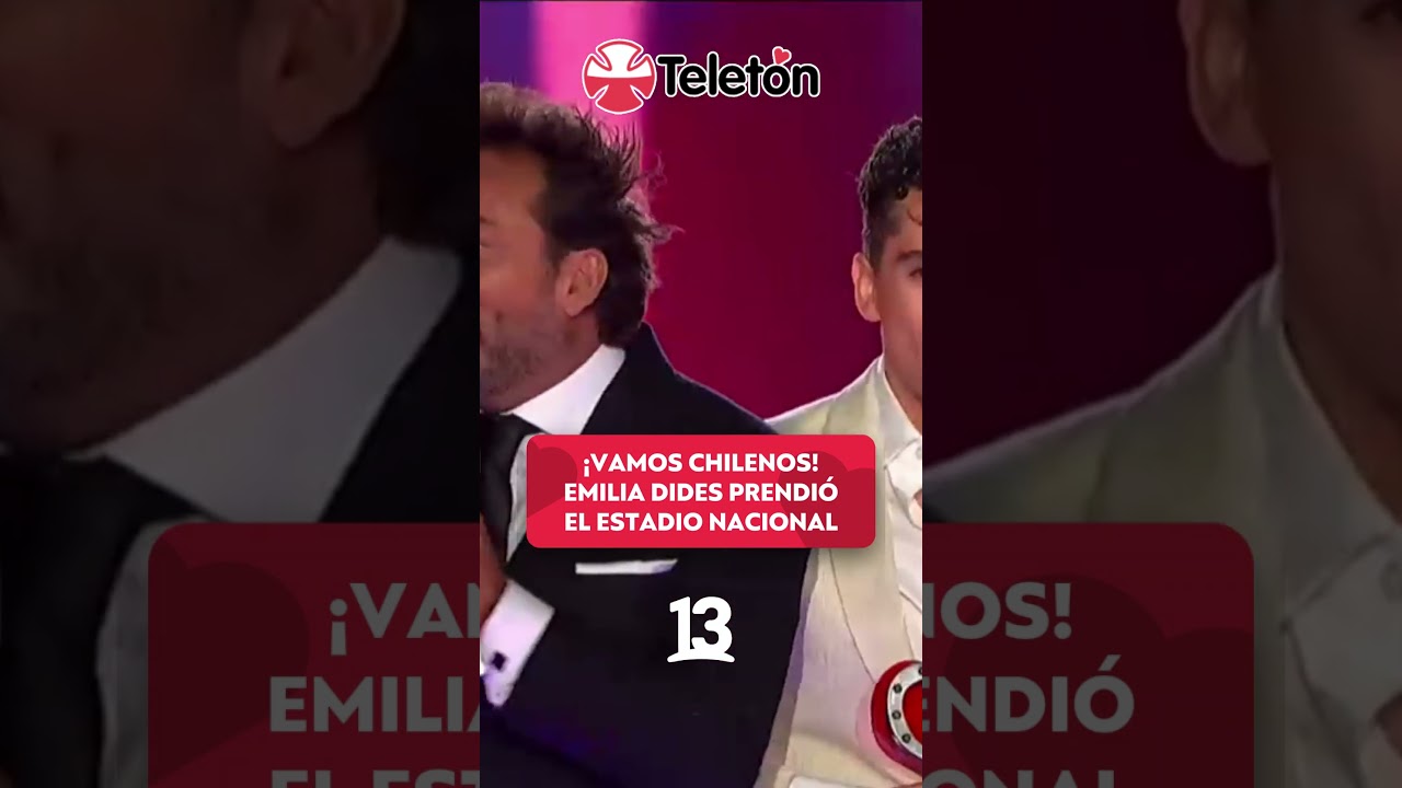 Emilia Dides en Teletón 2025 y mensaje a su hija ❤️