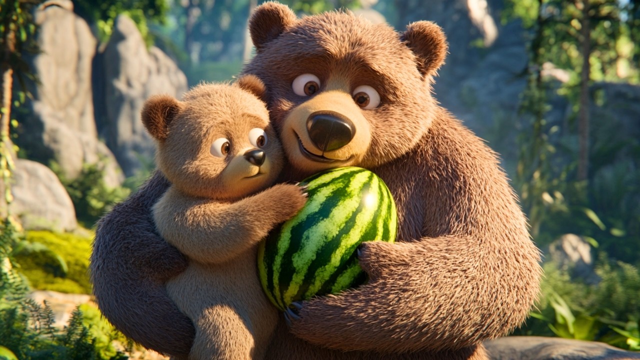 Lost in the City: Father Bear's Brave Fight 🐻