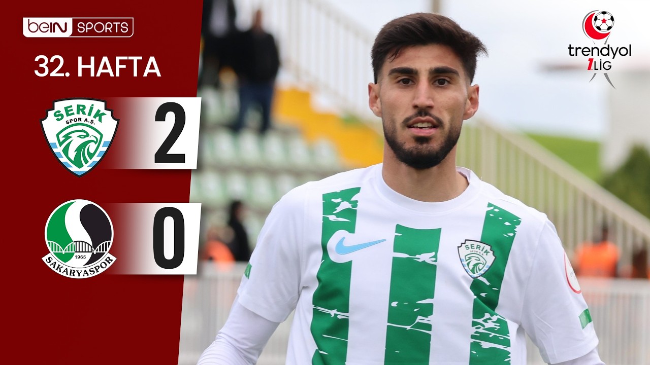 Serikspor 2-0 Sakaryaspor | 32. Hafta Maç Özeti ⚽