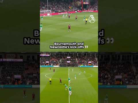 Bournemouth and Newcastle's BIZARRE kick-offs! 😮