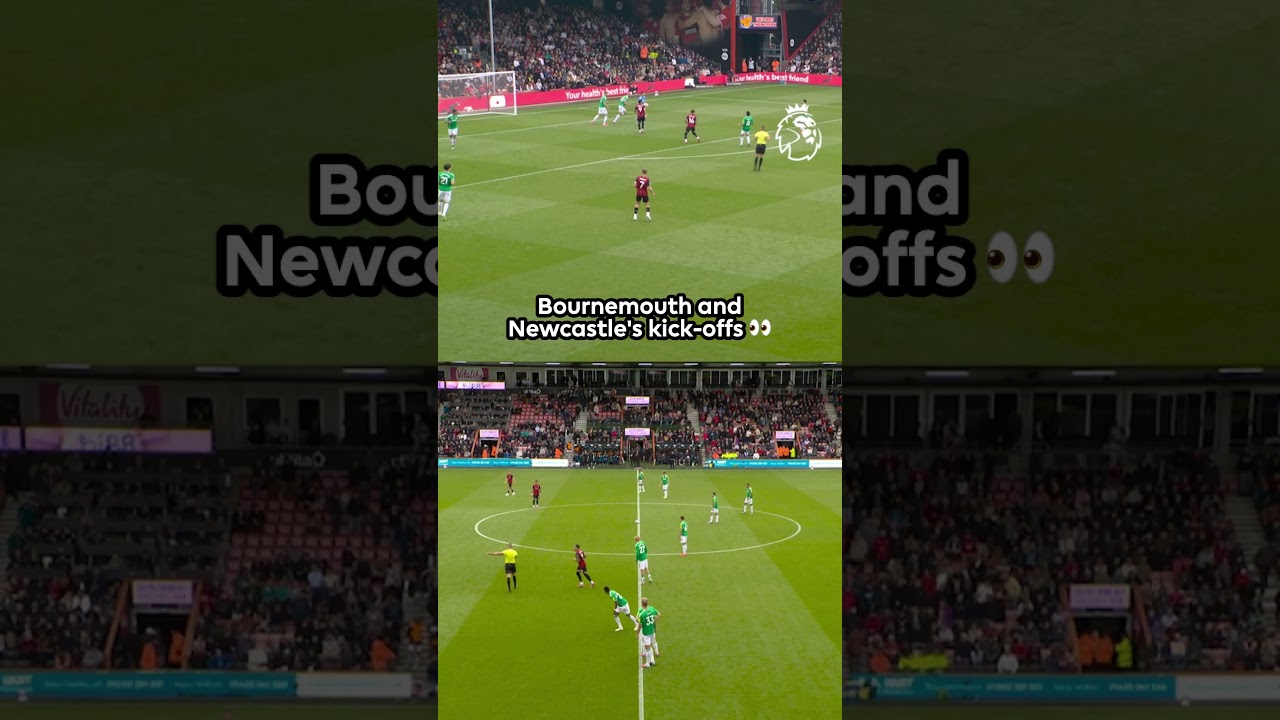 Bournemouth & Newcastle's Unbelievable Kick-Off Tactics! 😮