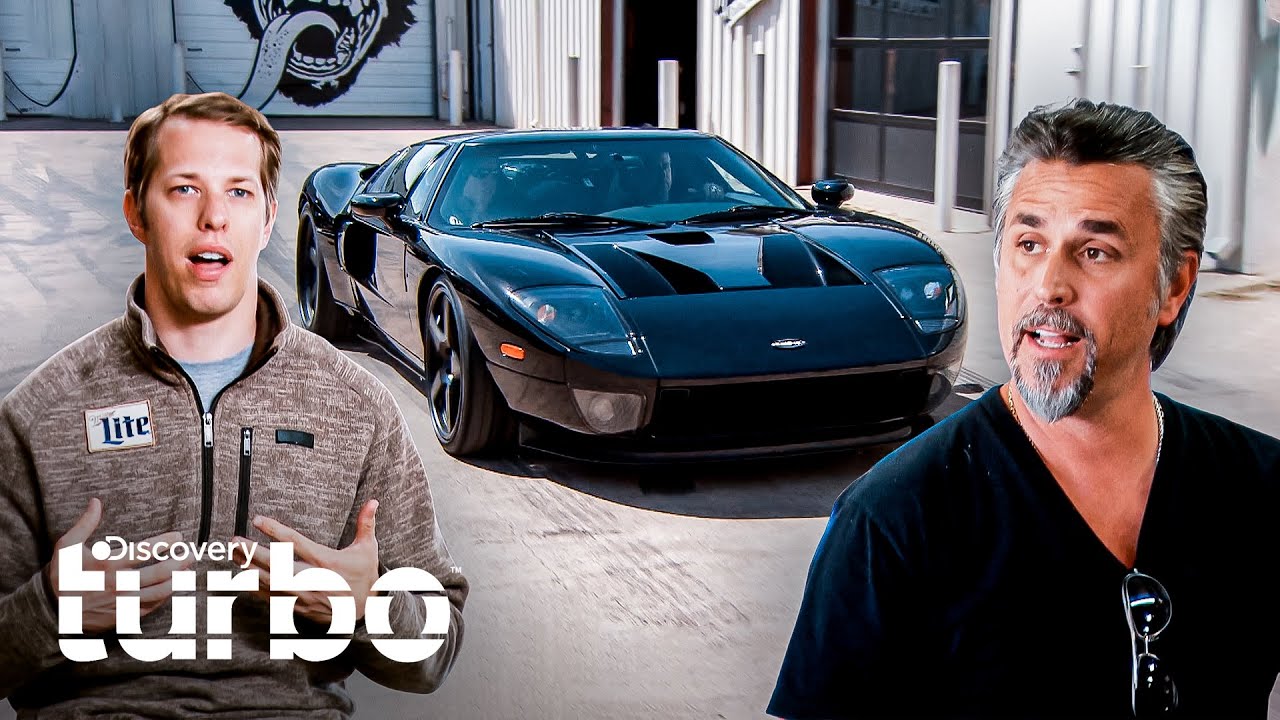 Brad Keselowski Visita el Taller de Gas Monkey y Queda Fascinado con un Ford GT 🚗