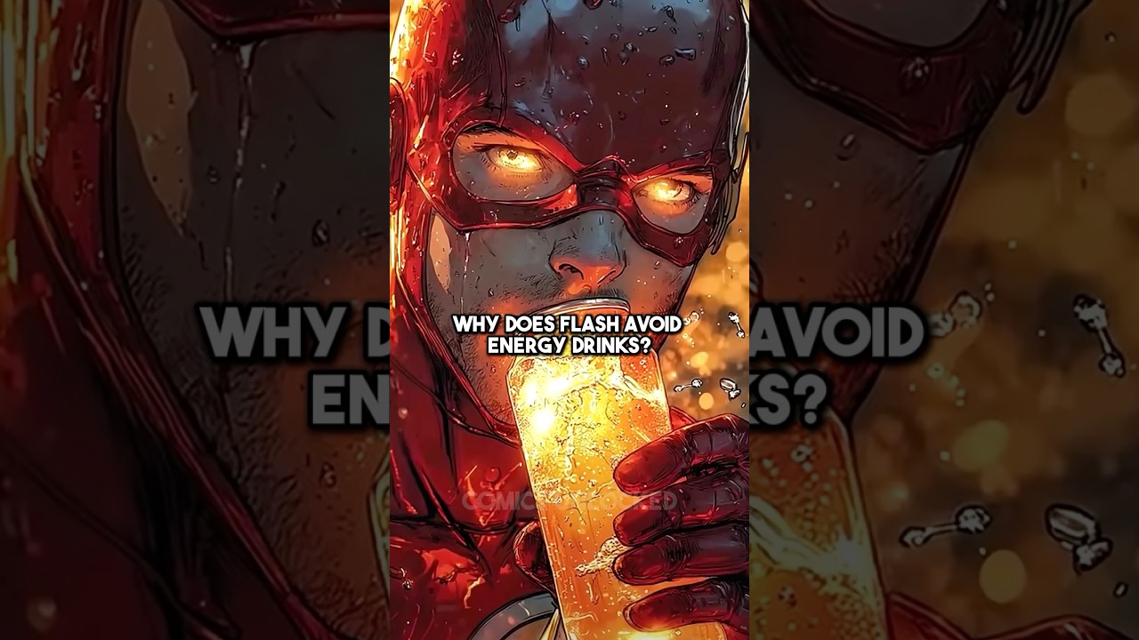 Flash's Reason for Avoiding Energy Drinks ⚡