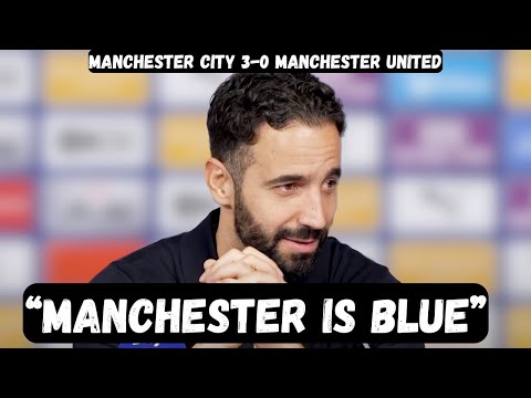 Ruben Amorim ADMITS Pep is his DADDY - Post Match Interview - Manchester City 3-0 Manchester United