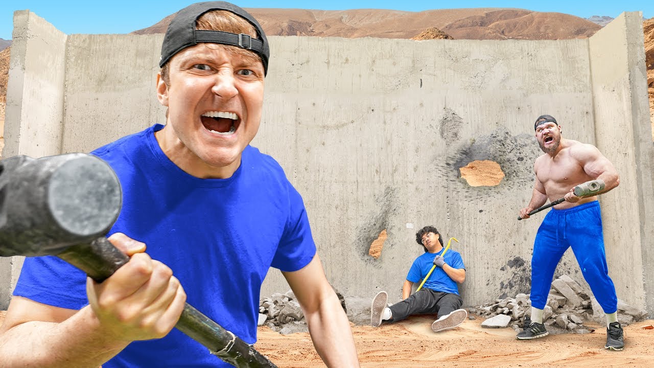 YouTube's Largest 100-Layer Wall Challenge