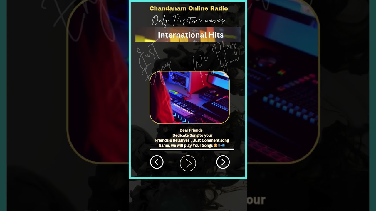 Chandanam International's Latest Hit Song 🎶 | Must-Listen International Hit