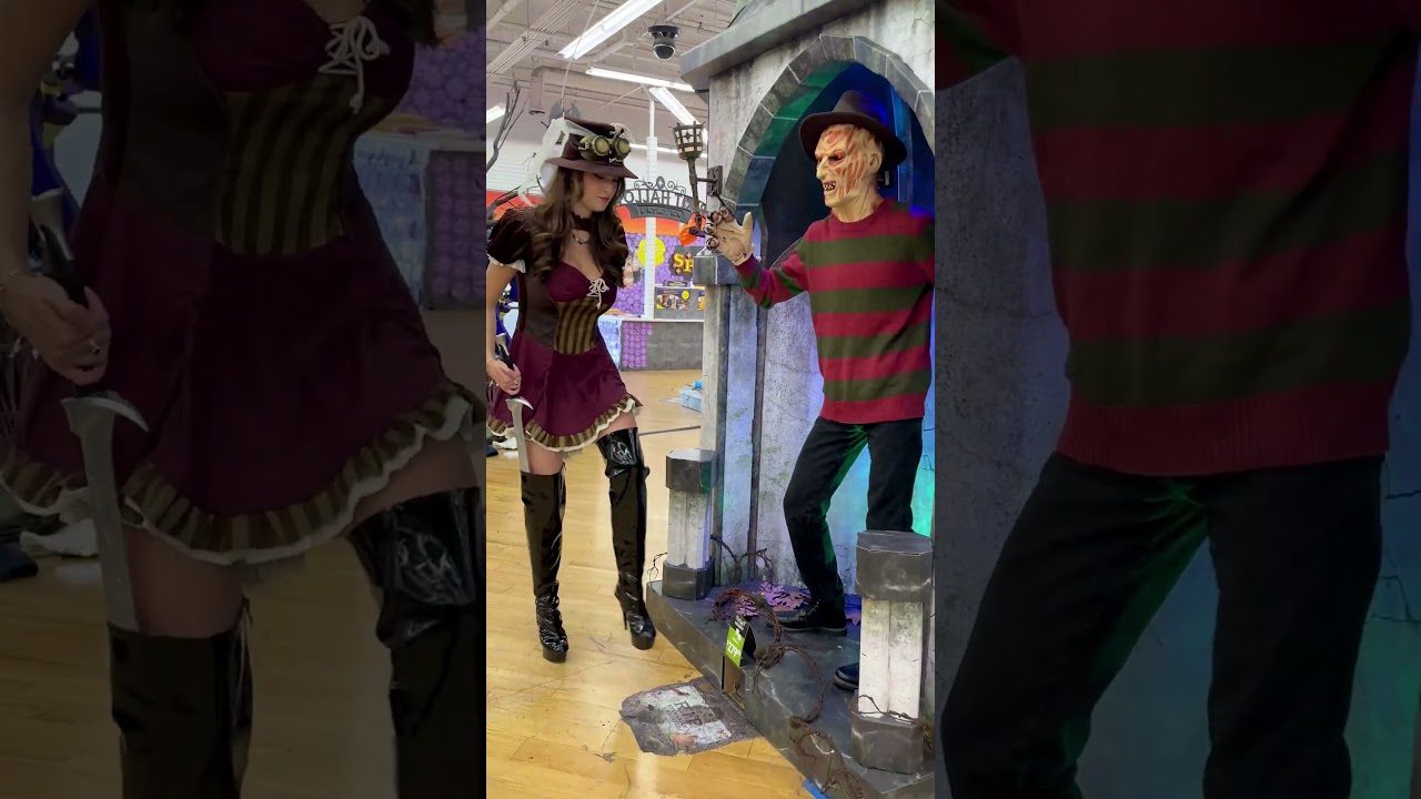 Farewell Freddy! ๐ Merrick & Rachel Thanks Spirit Halloween