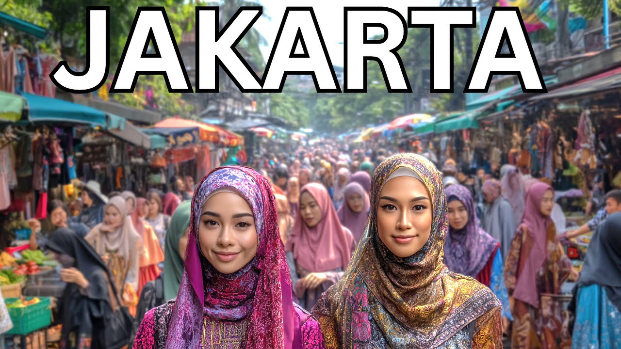 Jakarta Walking Tour 2025 🇮🇩 in 4K HDR