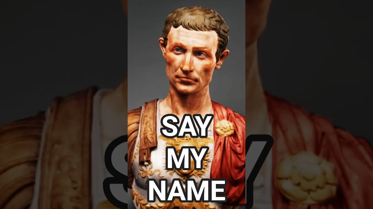 How Julius Caesar's Name was Pronounced in Roman Times (Almost) #historicaltidbits