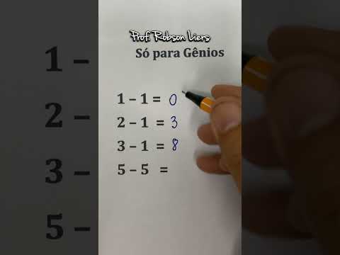 Teste Só para Gênios 🤯 Prof Robson Liers