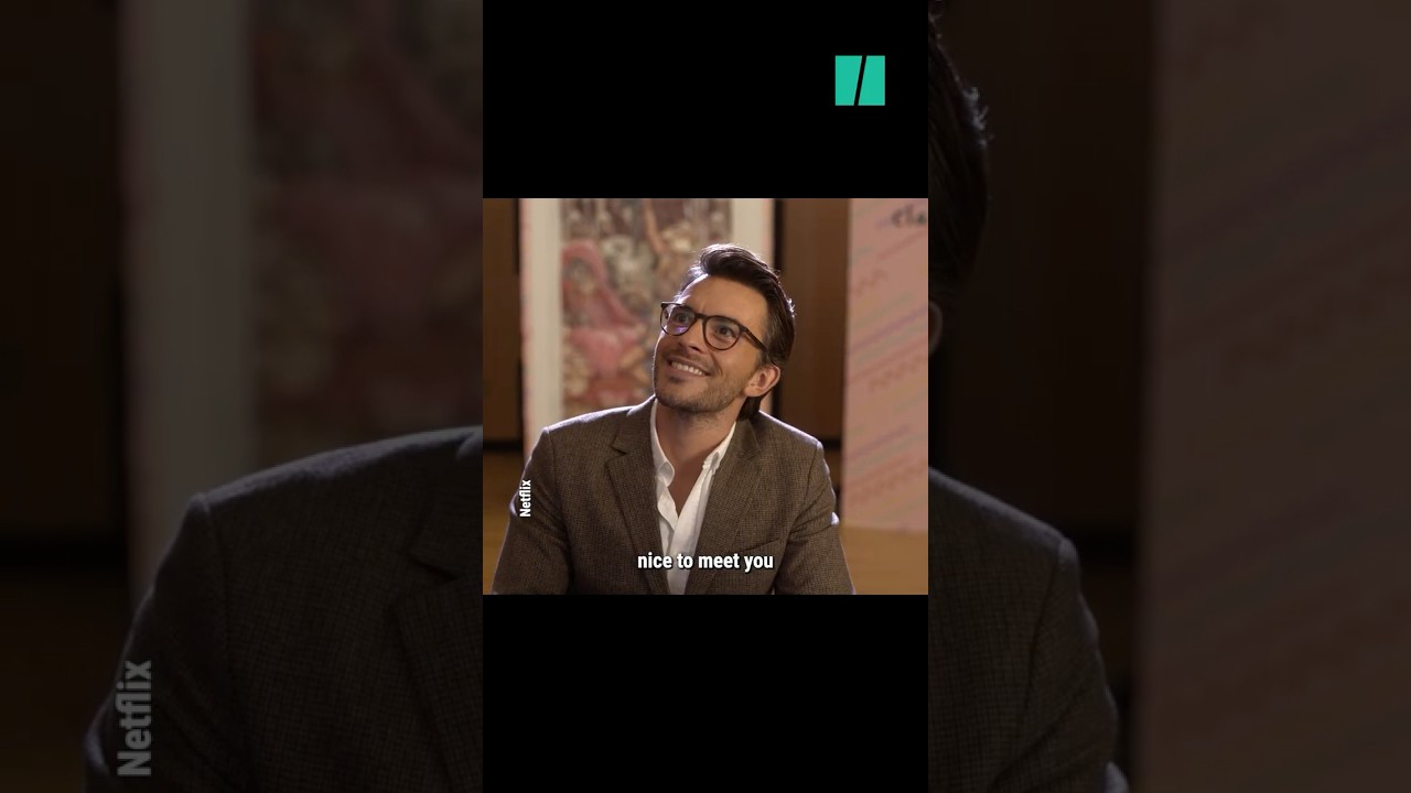 Kit Connor on Heartstopper Scene with Jonathan Bailey