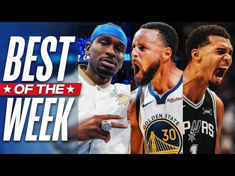 Top Highlights from Week 1 of the 2025-26 NBA Season