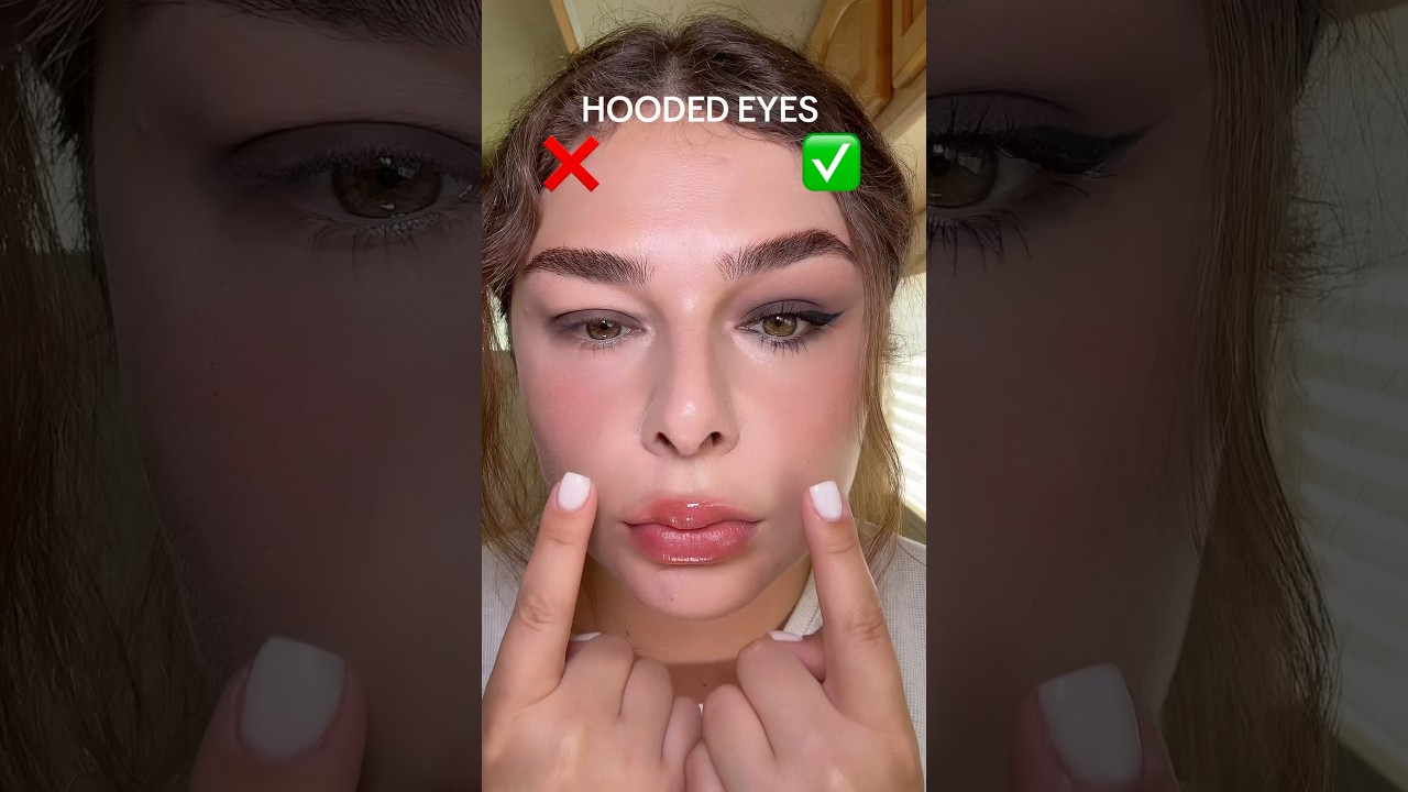 Hooded Eyes Makeup Tips ✅❌