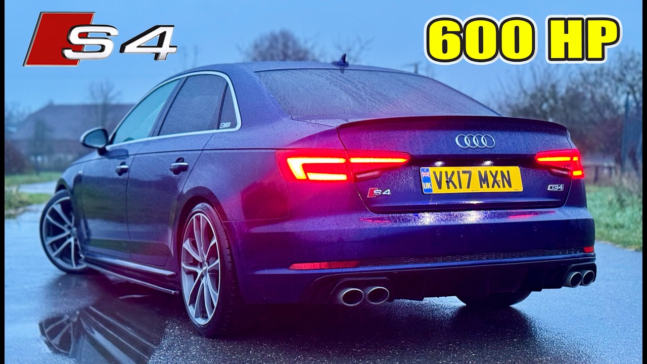 600HP Audi S4 B9 Review on Autobahn 🚗