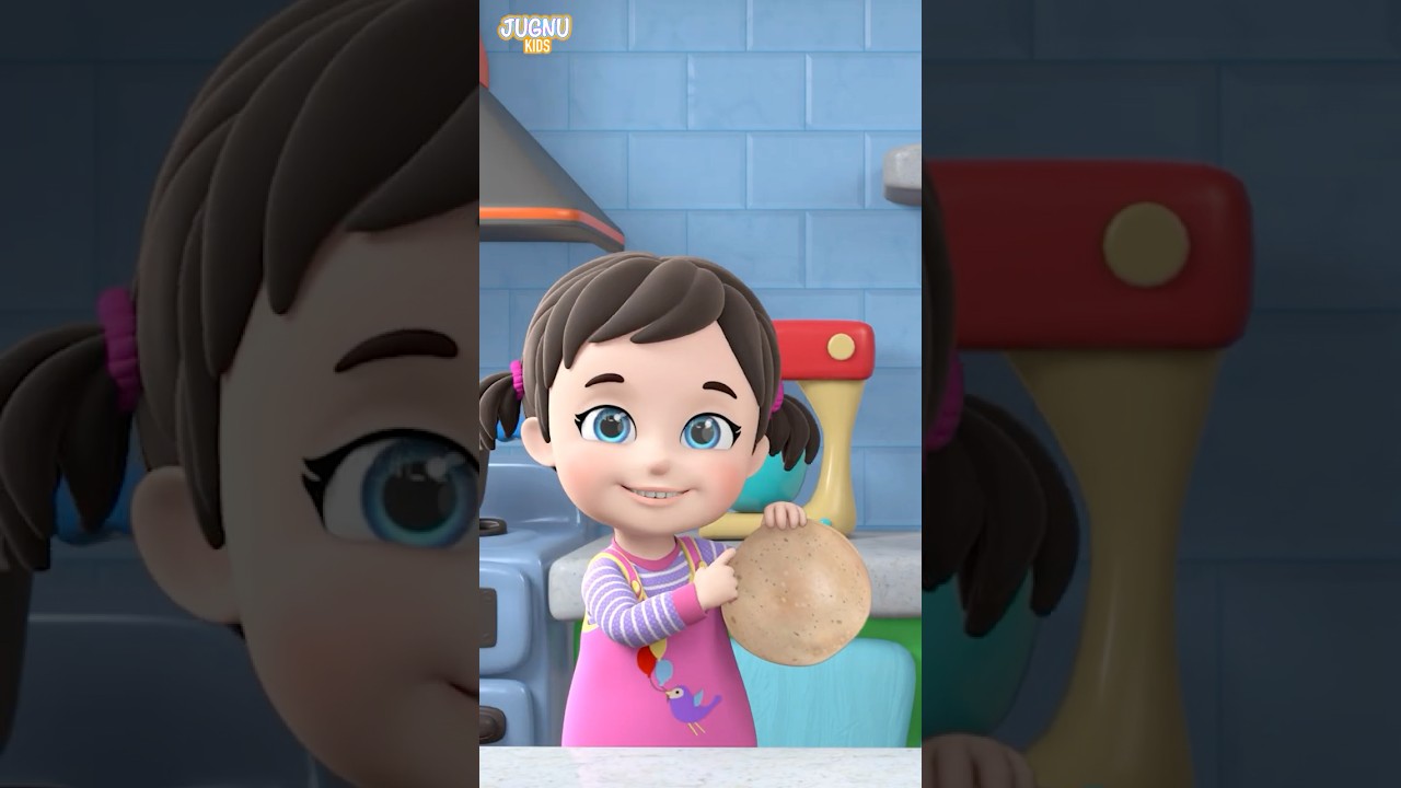 Mummy Ki Roti Gol Gol 🍪 | Fun Hindi Rhymes for Kids