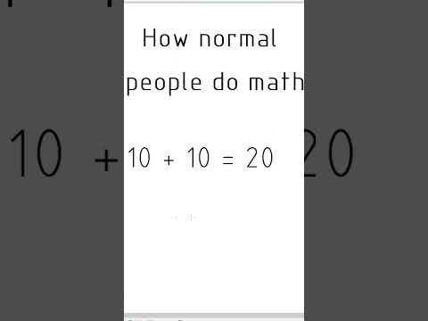 how we programmers do math 😂 if ykyk | #shorts #programming #coding