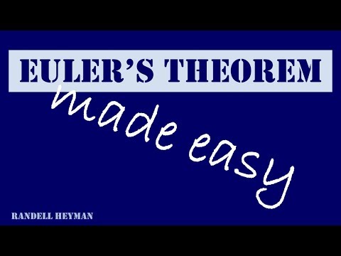 Euler's theorem made easy