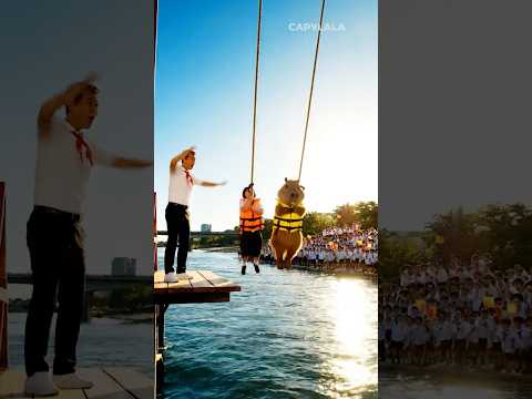 Tập 45 - Capybara thi đu dây và bước ngoặt cực gắt: Mai ngã nhào xuống sông! #capybara #capylala