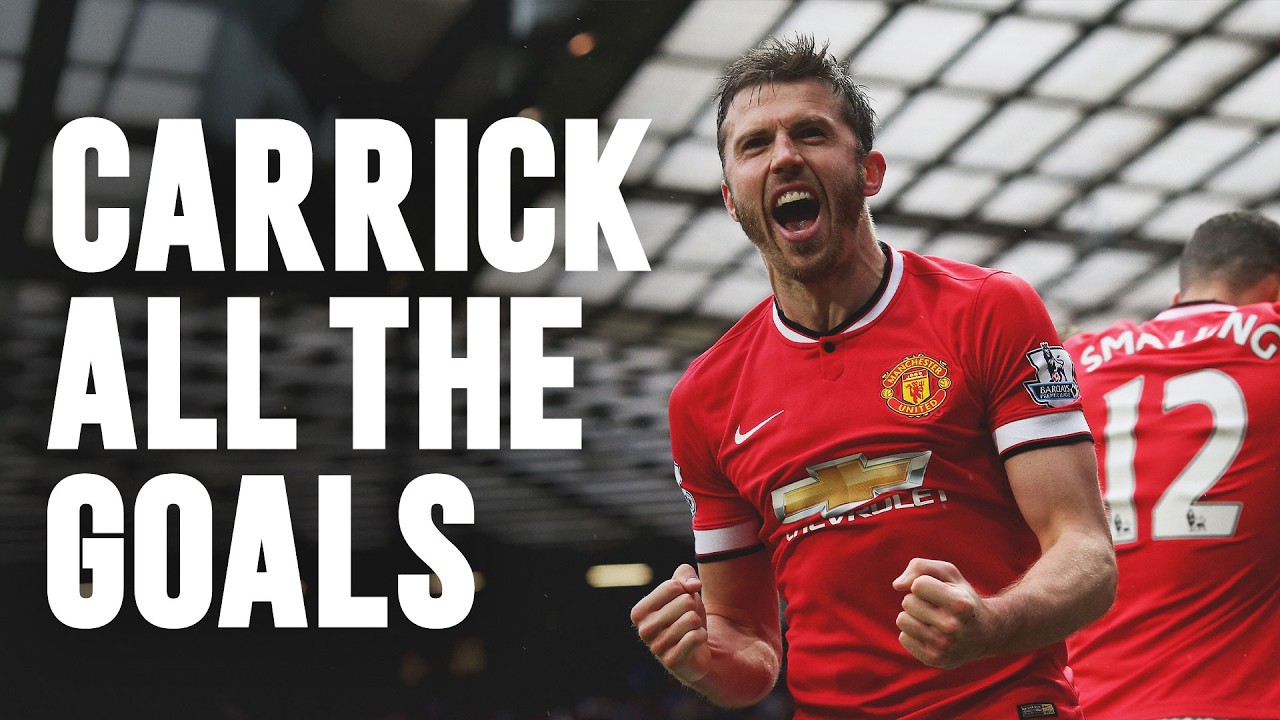 Michael Carrick's Best Goals for Manchester United ⚽