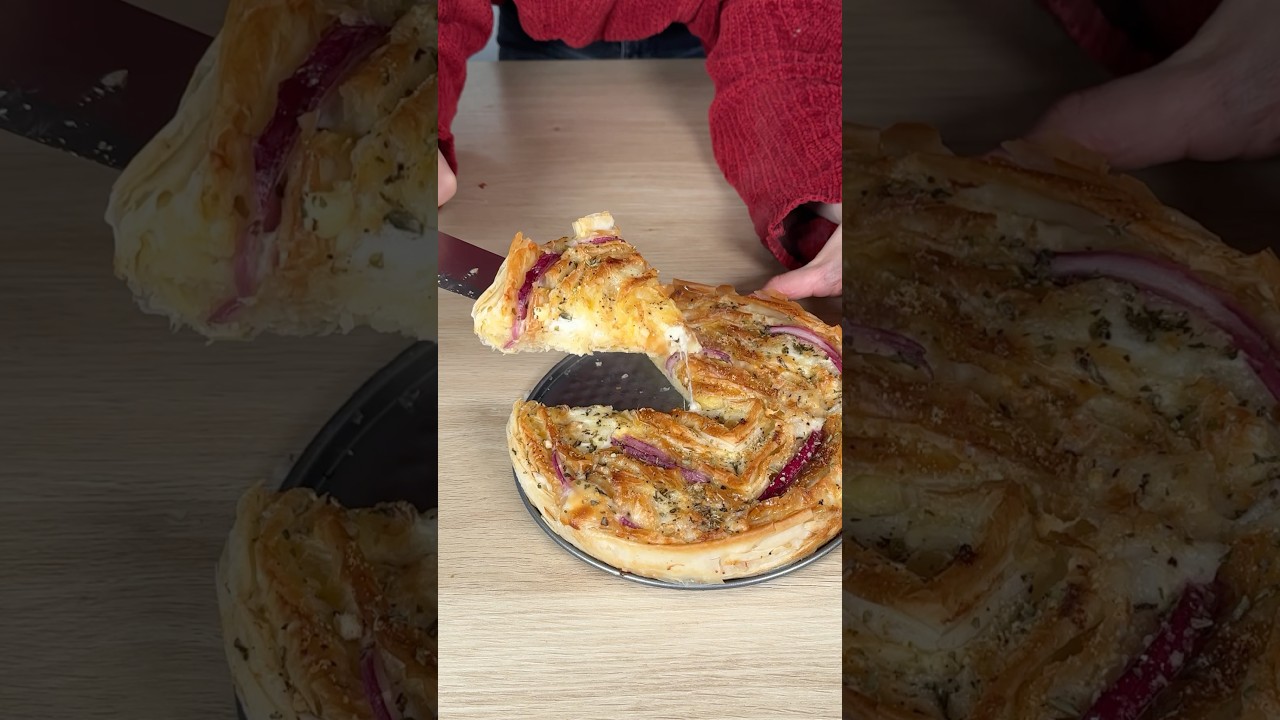 Deliciosa Tarta Crujiente con Masa Filo 🤤