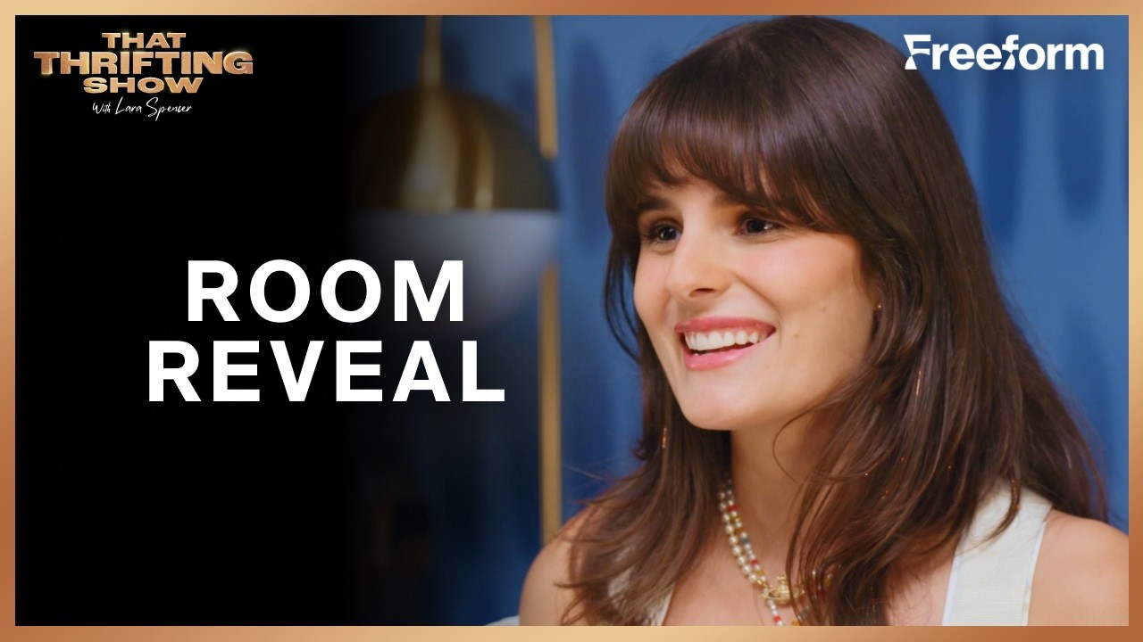 Charlotte and Sam's Pattern Drenched Studio | That Thrifting Show with Lara Spencer | Freeform