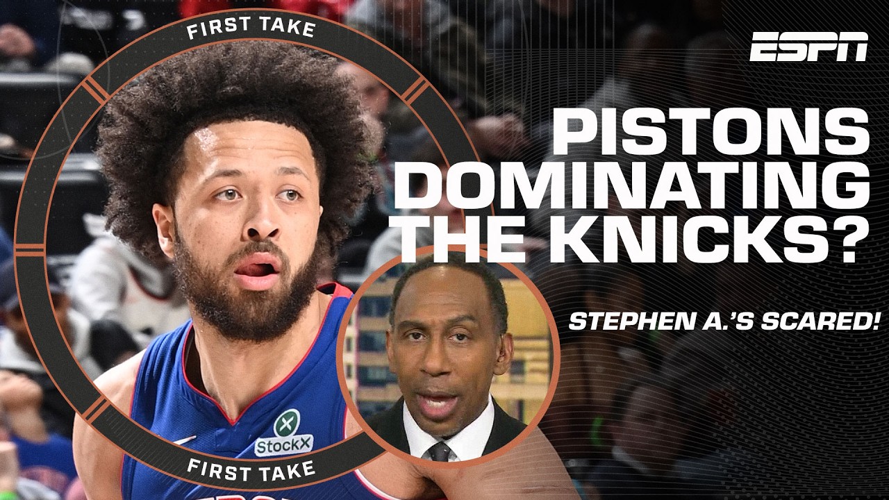 Stephen A. Gets Emotional Over Knicks vs Pistons 😢