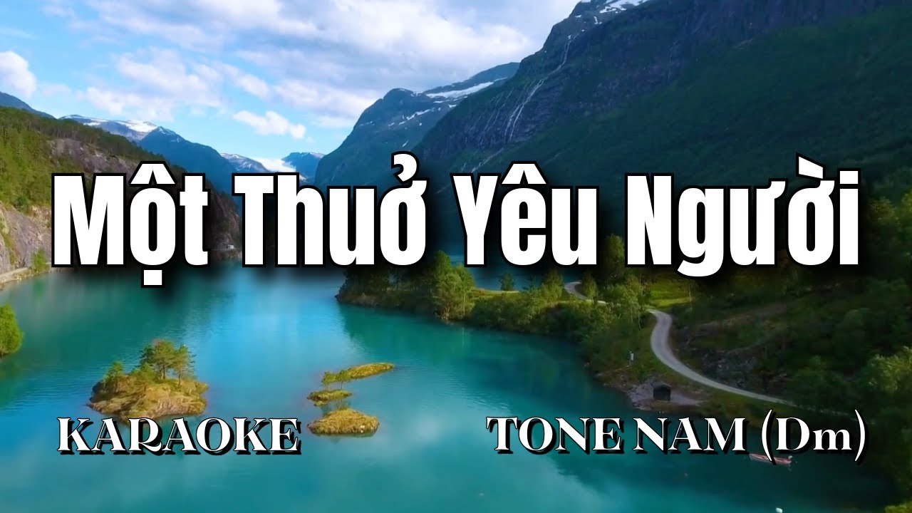 Một Thuở Yêu Người Karaoke Nam (Dm) | Beat Chuẩn 2025 🎶